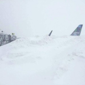 avion con nieve