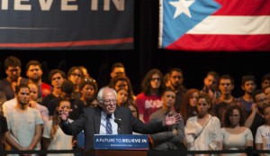 Bernie Sanders Campaign Rally In Puerto Rico