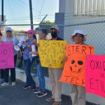 Comunidades de Salinas protestan contra empresa Steri Tech